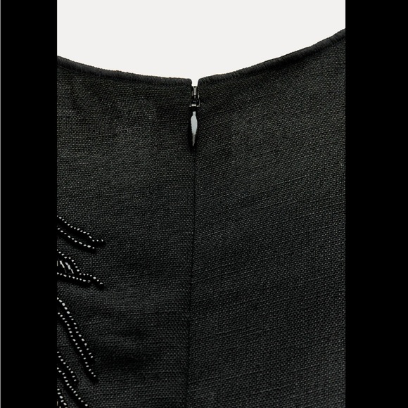 EMBROIDERED MIDI DRESS ZW COLLECTION - Picture 10 of 10